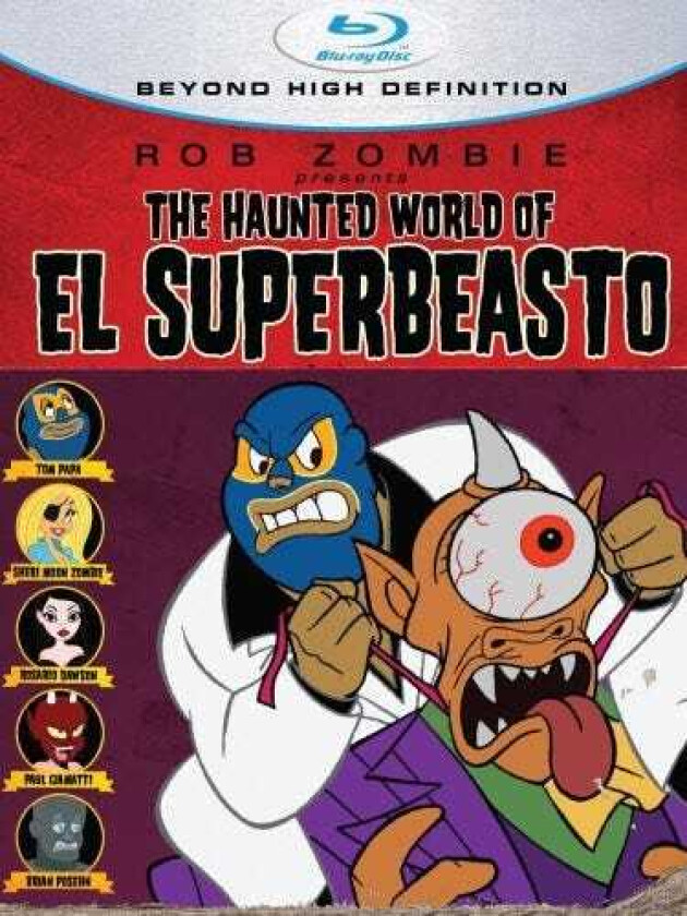 Haunted World Of El Superbeasto Bluray