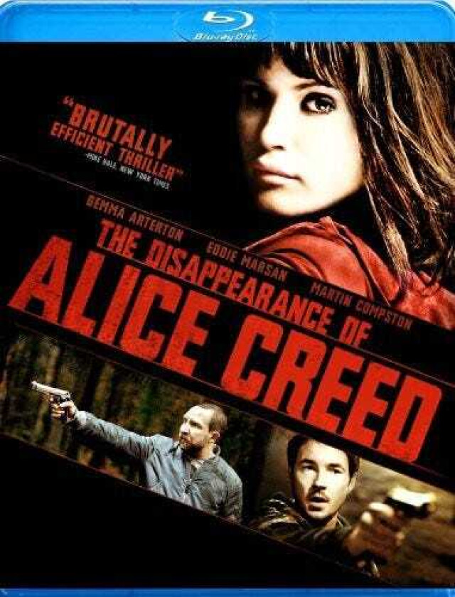 Disappearance Of Alice Creed Bluray
