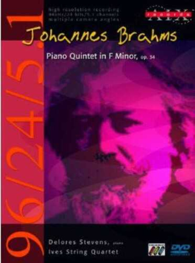 Piano Quintet In F Minor Op. 34 DVD