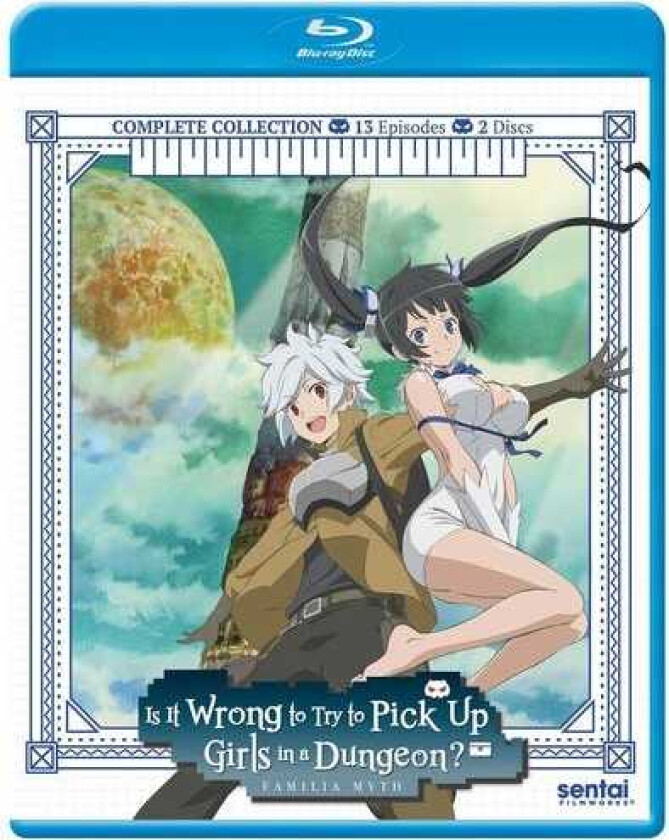 Is It Wrong To Pick Up Girls Complete Collection Bluray