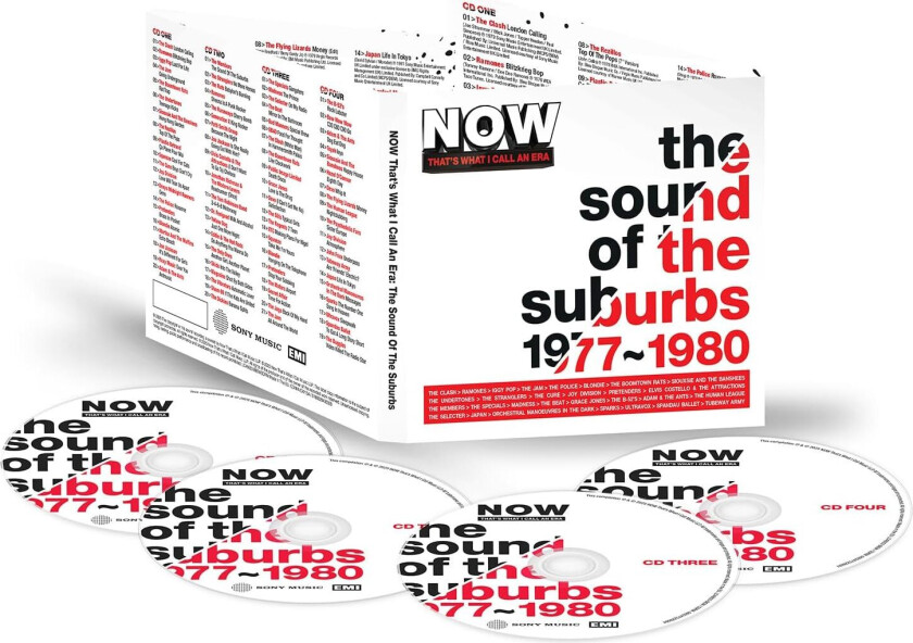 Diverse Artister NOW That's What I Call an Era: The Sound Of The Suburbs 19771980 CD