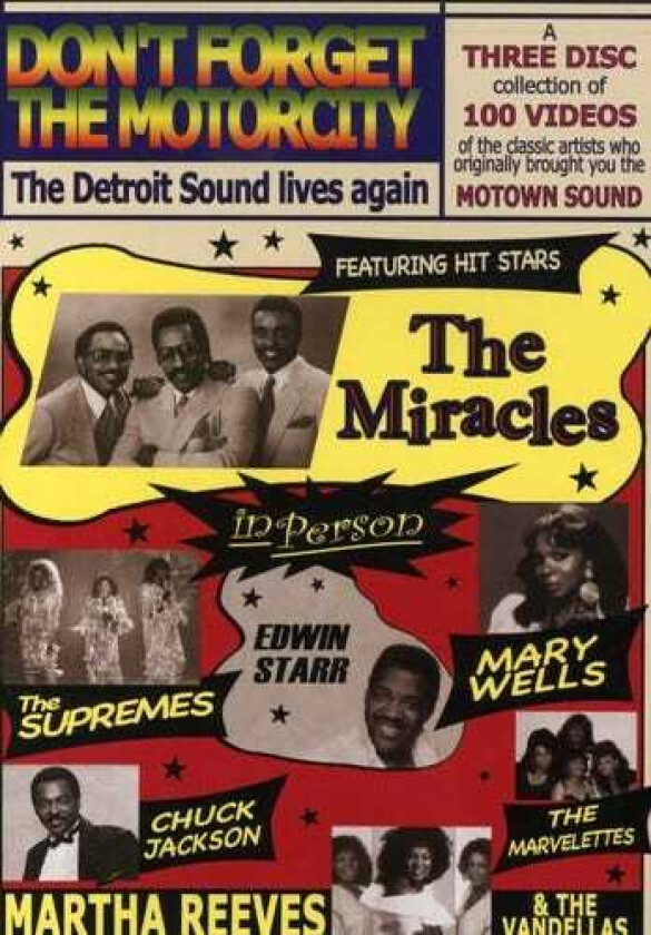 Don't Forget Motor City / Various DVD