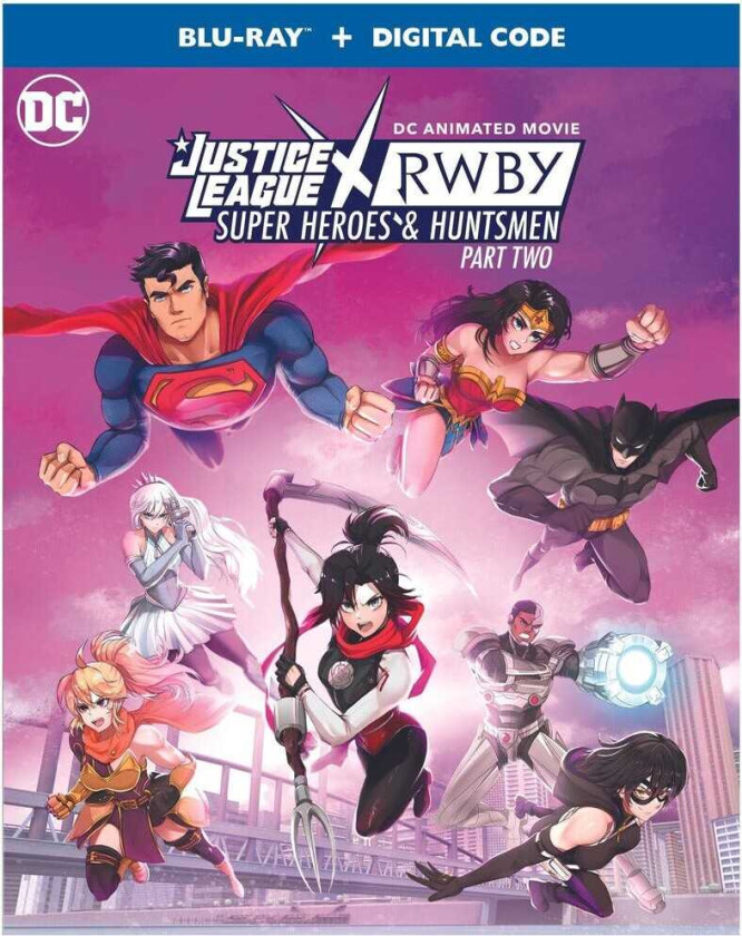 Justice League X Rwby: Super Heroes & Huntsmen Bluray