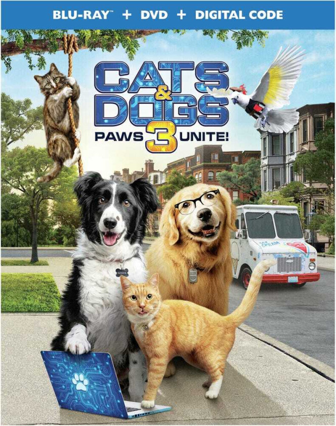 Cats & Dogs 3: Paws Unite Bluray