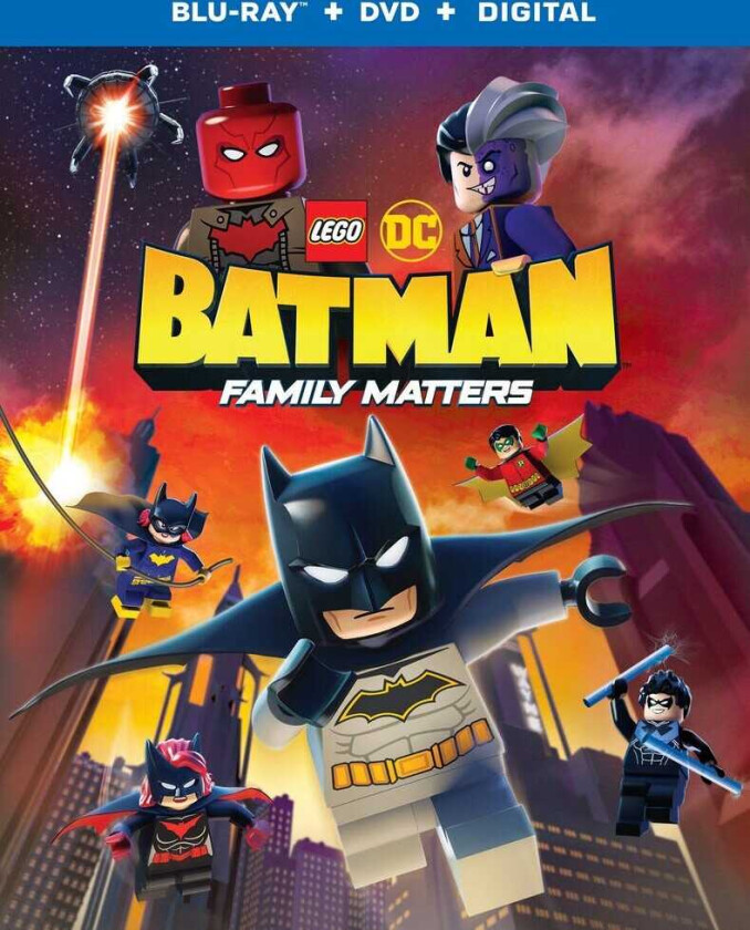 Lego Dc: Batman: Family Matters Bluray
