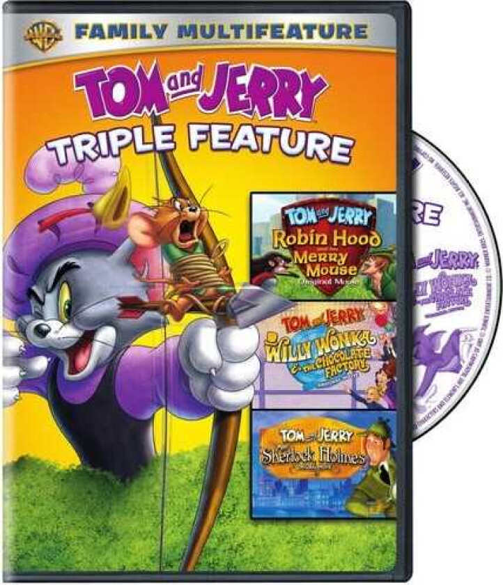 Tom & Jerry Triple Feature: Sherlock Holmes DVD