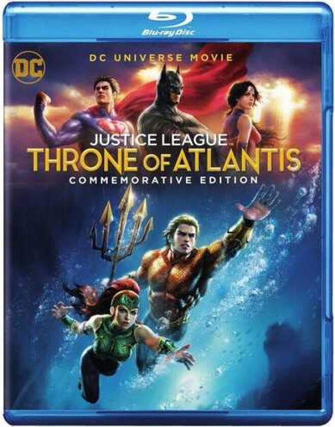 Dcu Justice League: Throne Of Atlantis Bluray