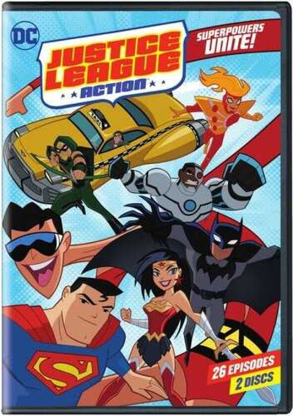 Justice League Action: Superpowers Unite Ssn 1 DVD