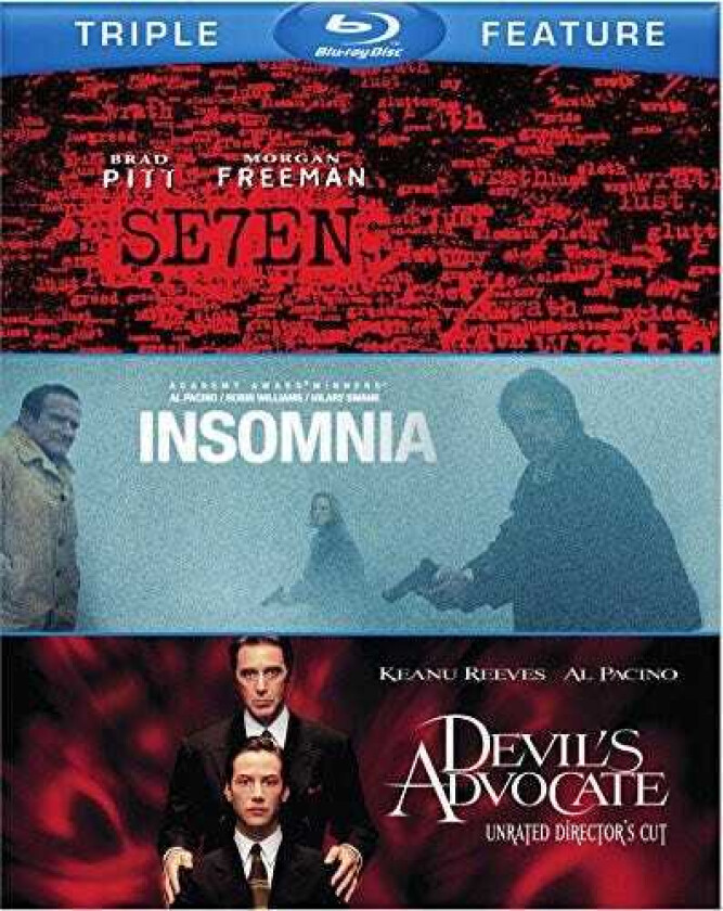 Seven / Devil's Advocate / Insomnia Bluray