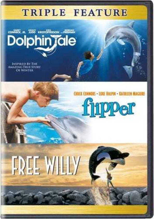 Dolphin Tale / Flipper / Free Willy DVD