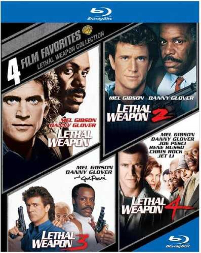 4 Film Favorites: Lethal Weapon Bluray
