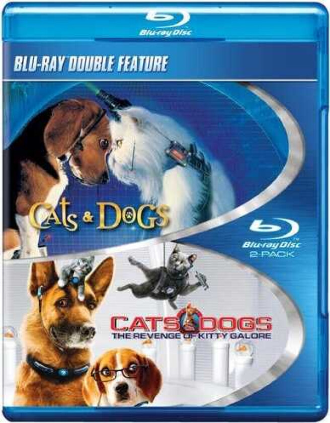 Cats & Dogs 1 & 2 Bluray