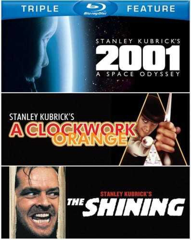 2001: A Space Odyssey / Clockwork Orange / Shining Bluray