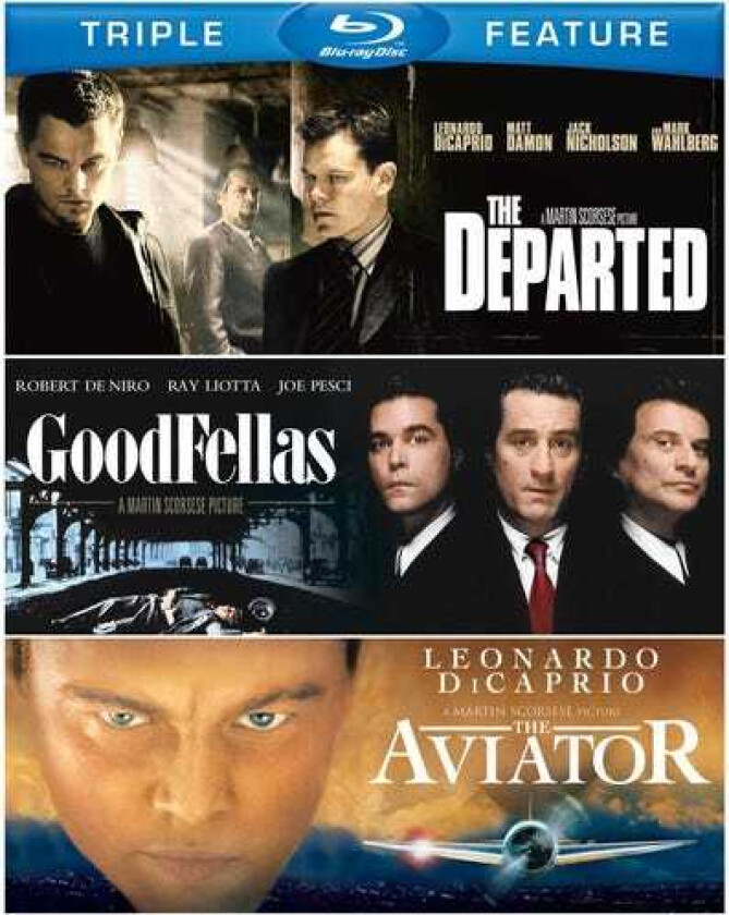 Departed / Goodfellas / Aviator Bluray