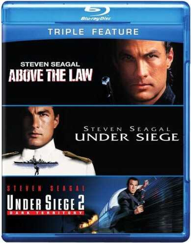 Above The Law & Under Siege & Under Siege 2 Bluray