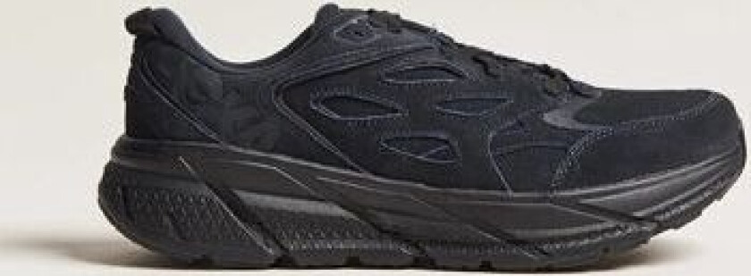 Hoka Clifton L Suede Black