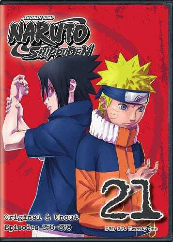 Naruto Shippuden Uncut Set 21 DVD