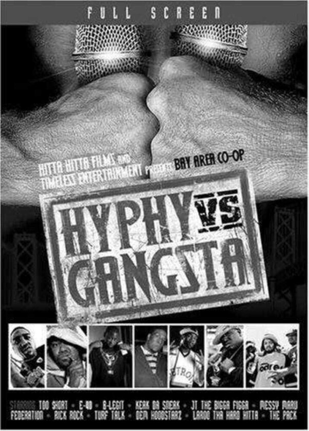 Hyphy Vs Gangsta DVD