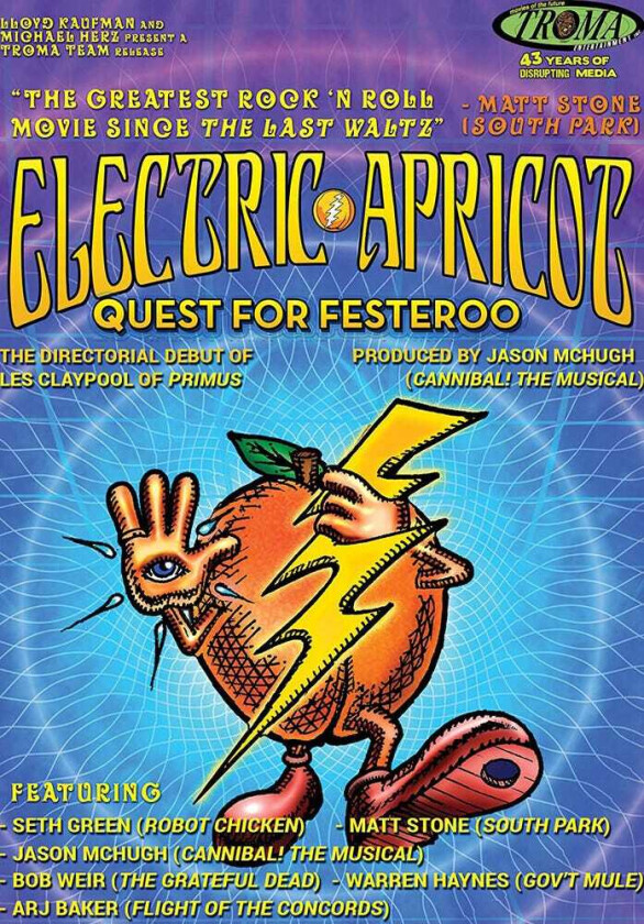 Electric Apricot DVD