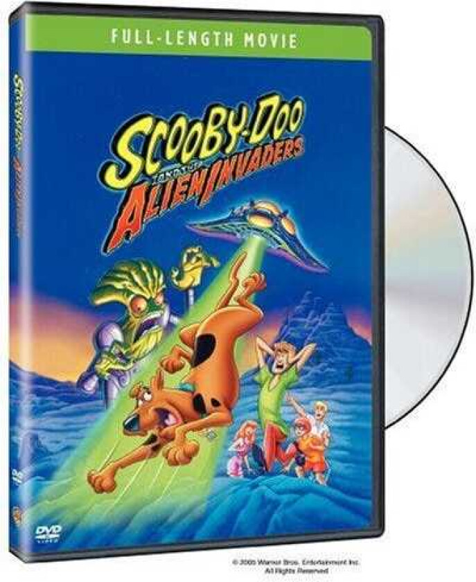 Scooby Doo: Alien Invaders DVD