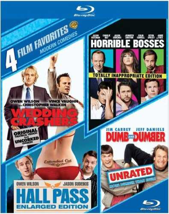 4 Film Favorites: Modern Comedies Bluray