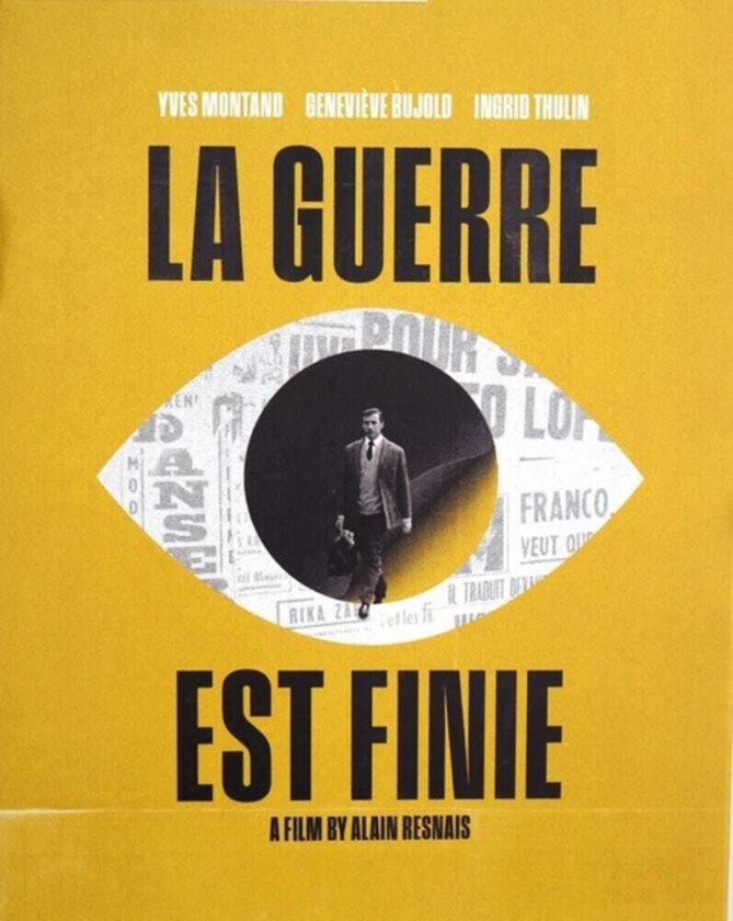 La Guerre Est Finie (the War Is Over) Bluray