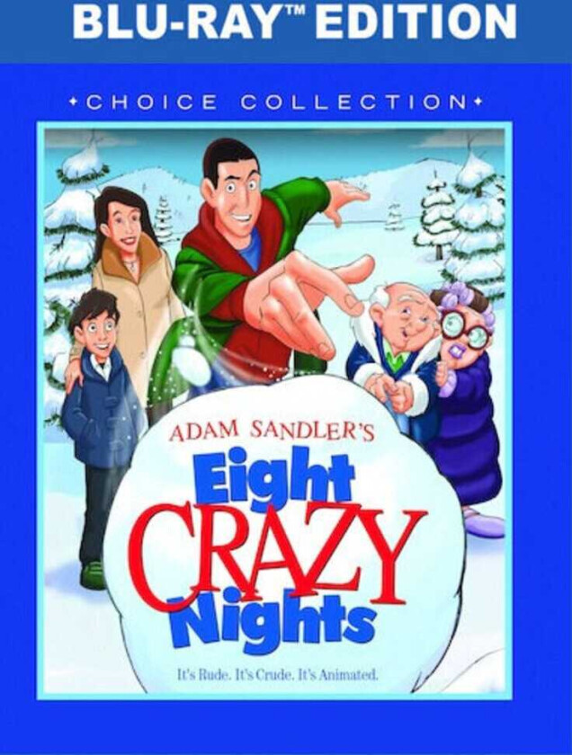 Adam Sandler's Eight Crazy Nights Bluray