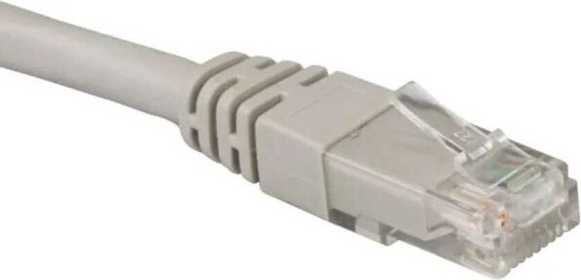 UTP-nettverkskabel Cat. 6 Grå 10 m