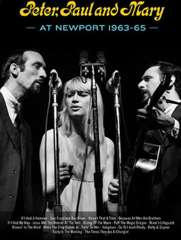 Peter Paul & Mary At Newport 6365 DVD