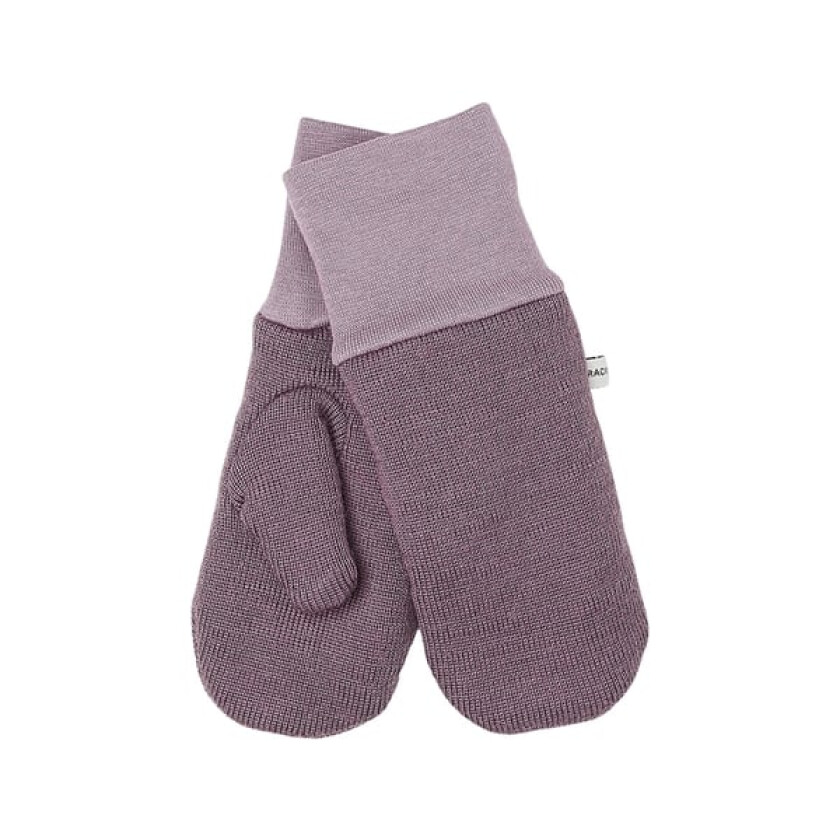 Ullvott Med Tommel Dusty Purple