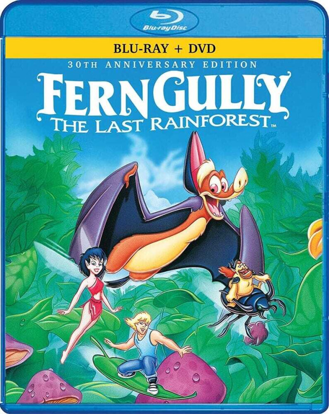 Ferngully: Last Rainforest (30th Anniversary Ed) Bluray