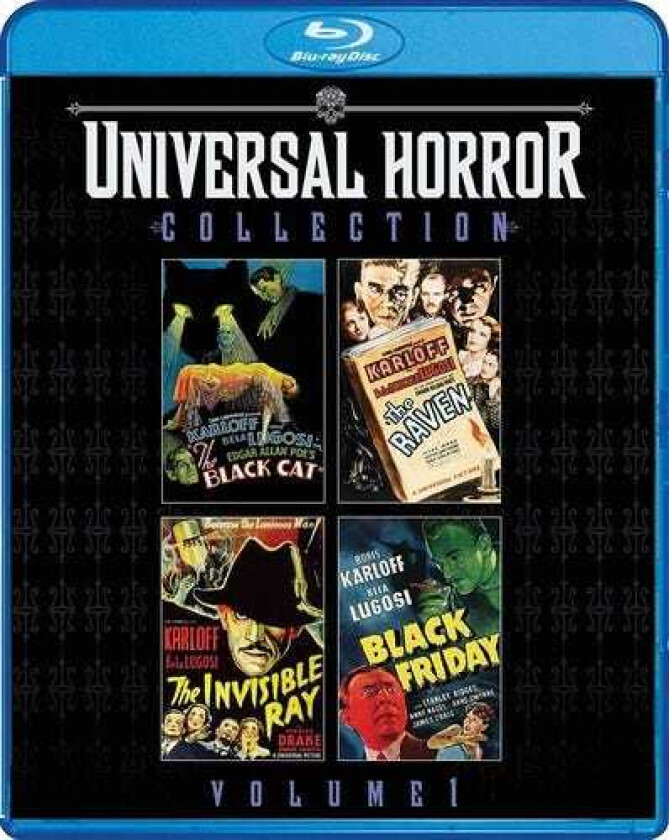 Universal Horror Collection 1 Bluray