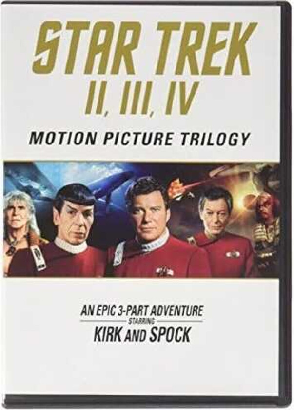 Star Trek: Motion Picture Trilogy Bluray