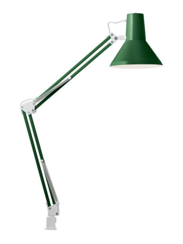 Jensen arkitektlampe, grønn