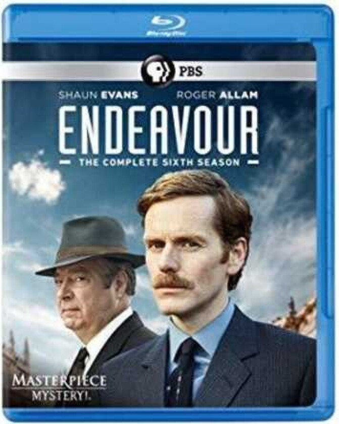 Masterpiece Mystery: Endeavour Sesong 6 Bluray