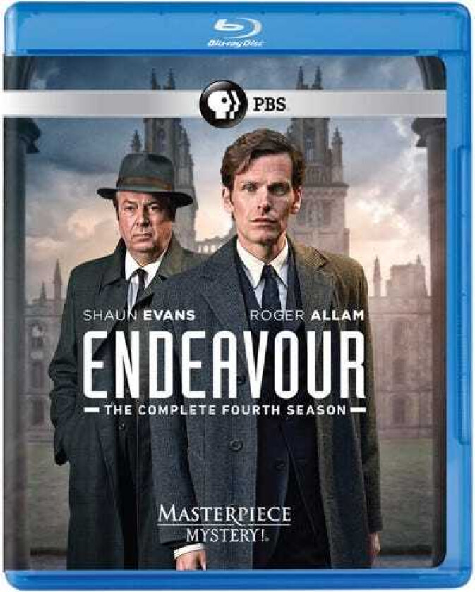 Masterpiece Mystery: Endeavour Sesong 4 Bluray