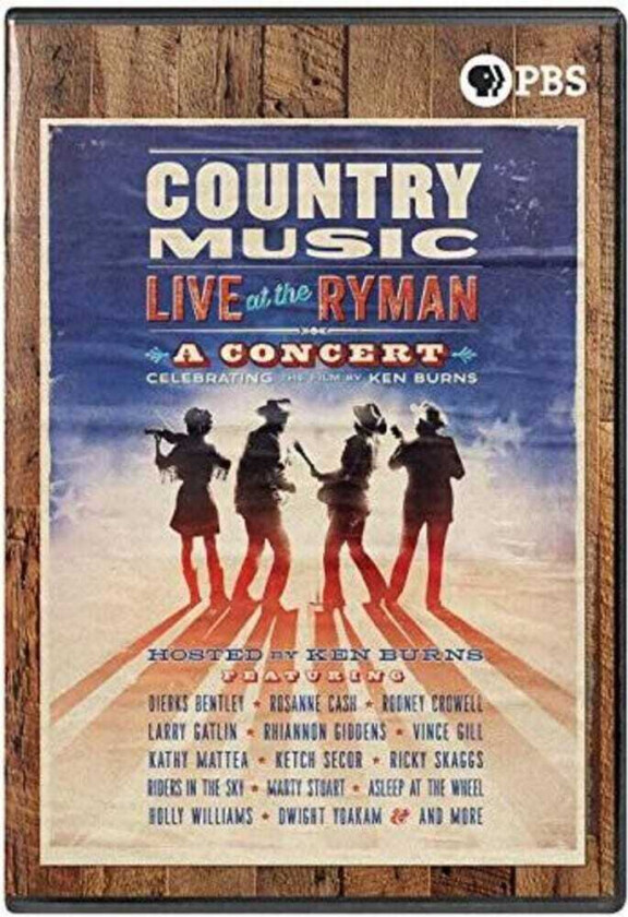 Country Music: Live At The Ryman DVD