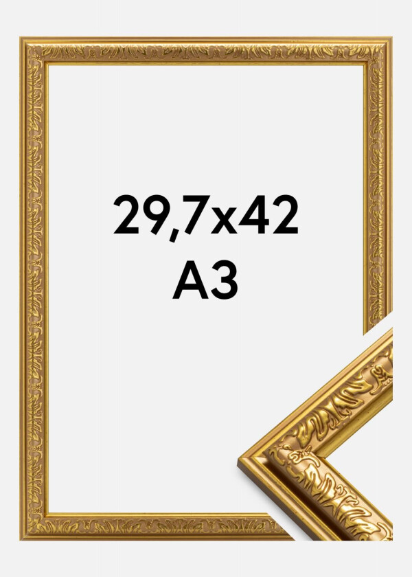 Ramme Nostalgia Gull 29,7x42 Cm (A3)