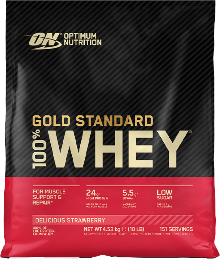 Bilde av 100% Whey Gold Standard Myseprotein 4545 g