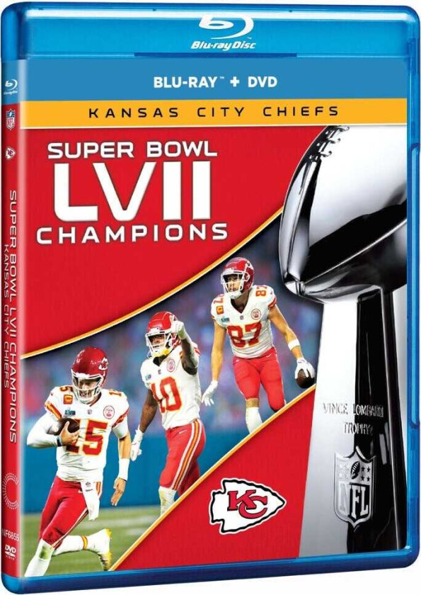 Nfl Super Bowl Lvii Champions Kansas City Chiefs Bluray