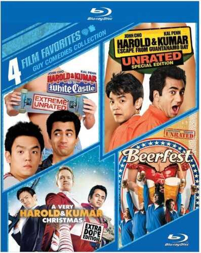 4 Film Favorites: Guy Comedies Bluray