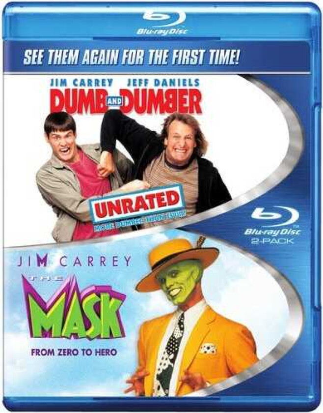 Mask & Dumb & Dumber Bluray