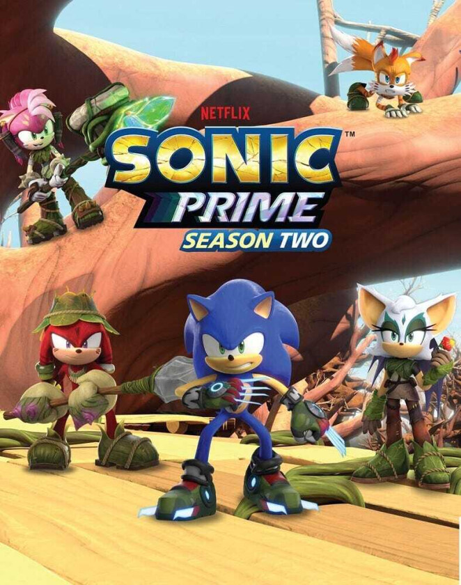 Sonic Prime Sesong 2 Bluray