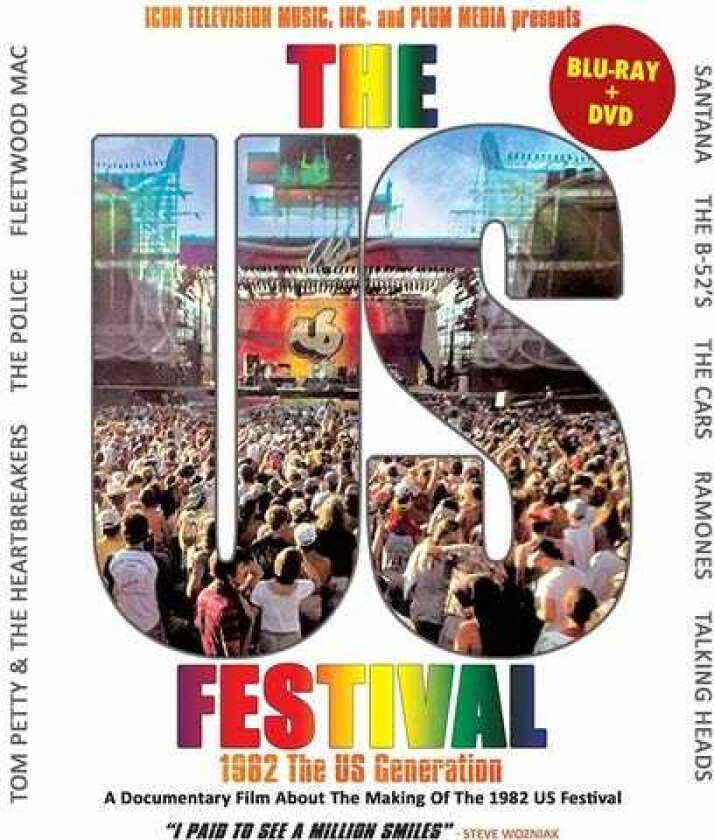 Us Festival: 1982 The Us Generation Bluray