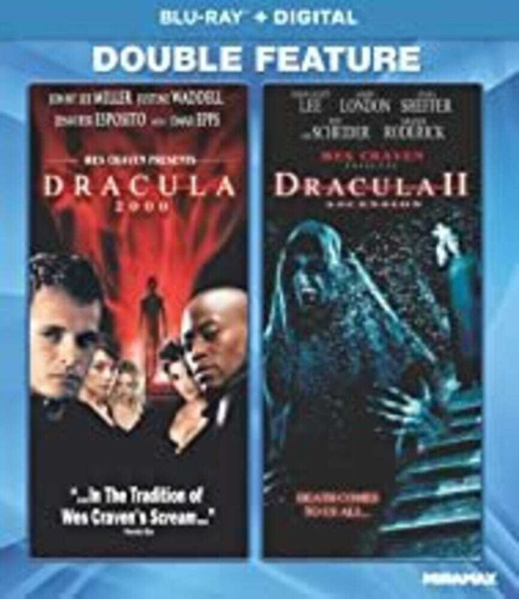 Dracula Double Feature Bluray