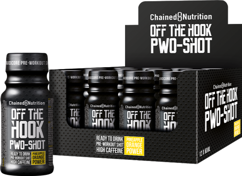 12 x Off The Hook PWO-Shot, 60 ml