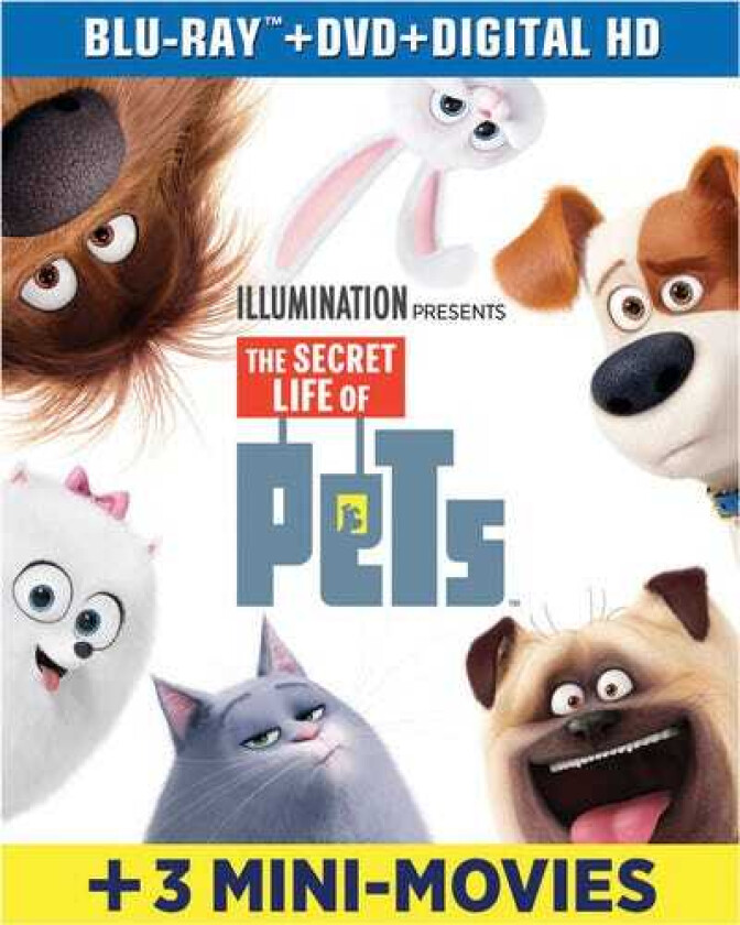 Secret Life Of Pets Bluray