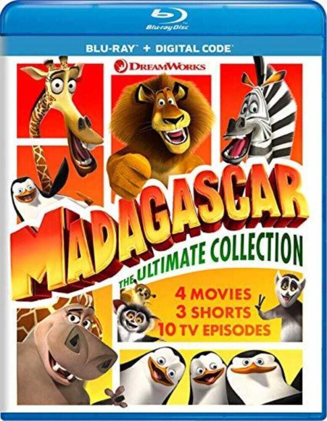 Madagascar: The Ultimate Collection Bluray