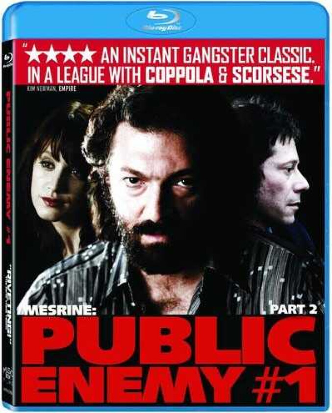 Mesrine: Public Enemy 1 Part 2 Bluray