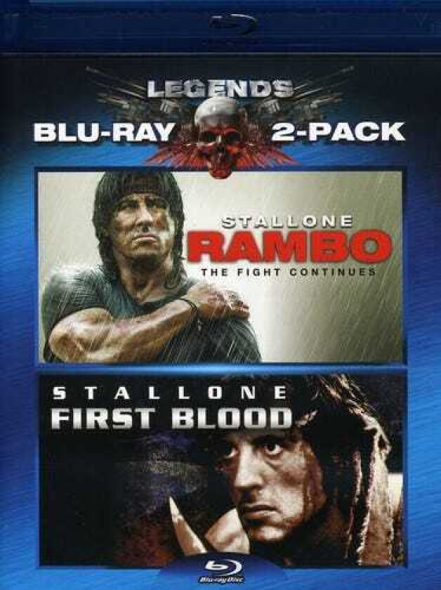 Rambo: Fist Blood & Rambo: The Fight Continues Bluray